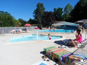 Indoor pool, a heated pool