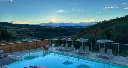Chalet 4 étoiles - Piscine - ccbgeaf