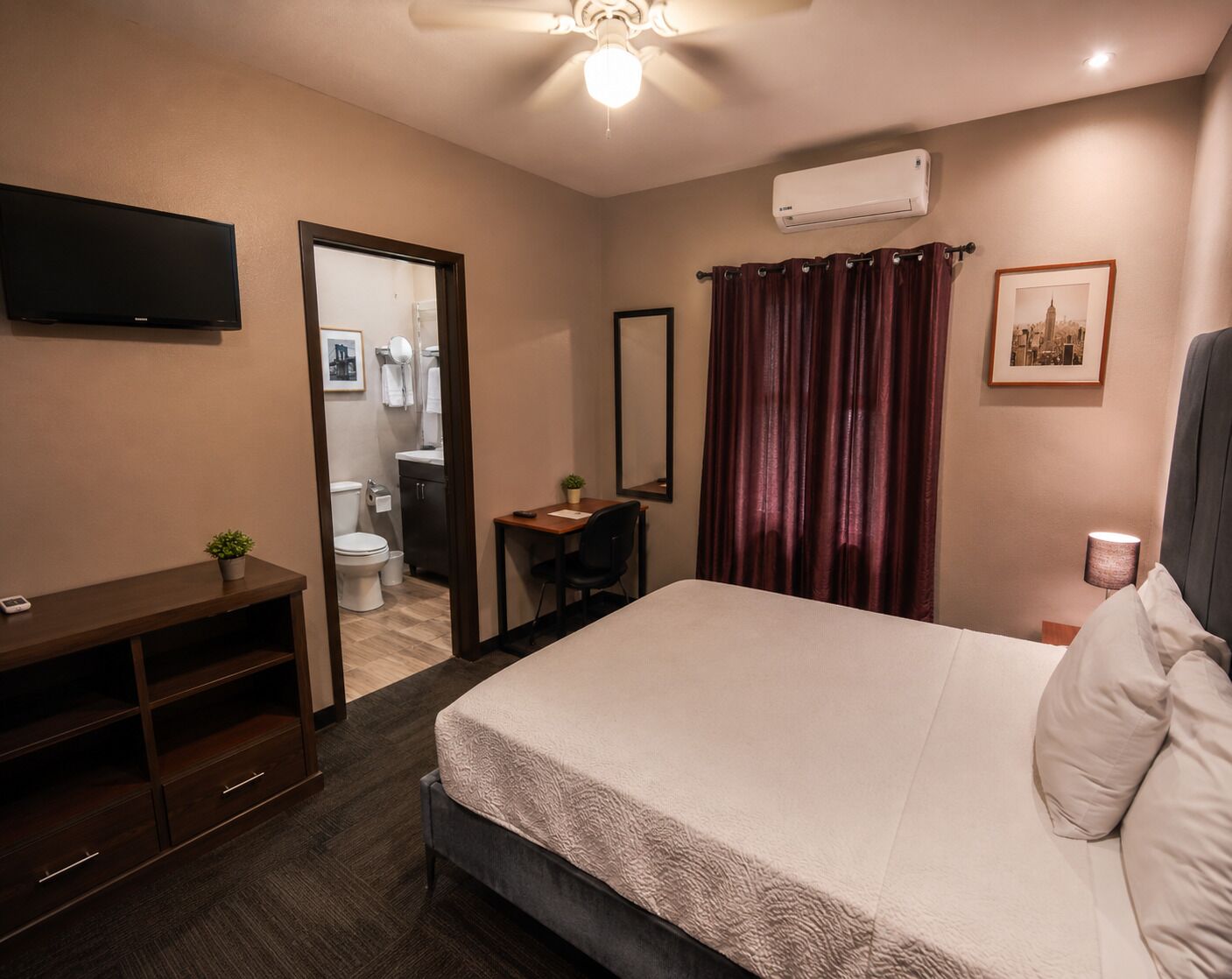 Barrio inn Morelos - Suite #25 | Minibar, tabla de planchar con plancha, wifi gratis