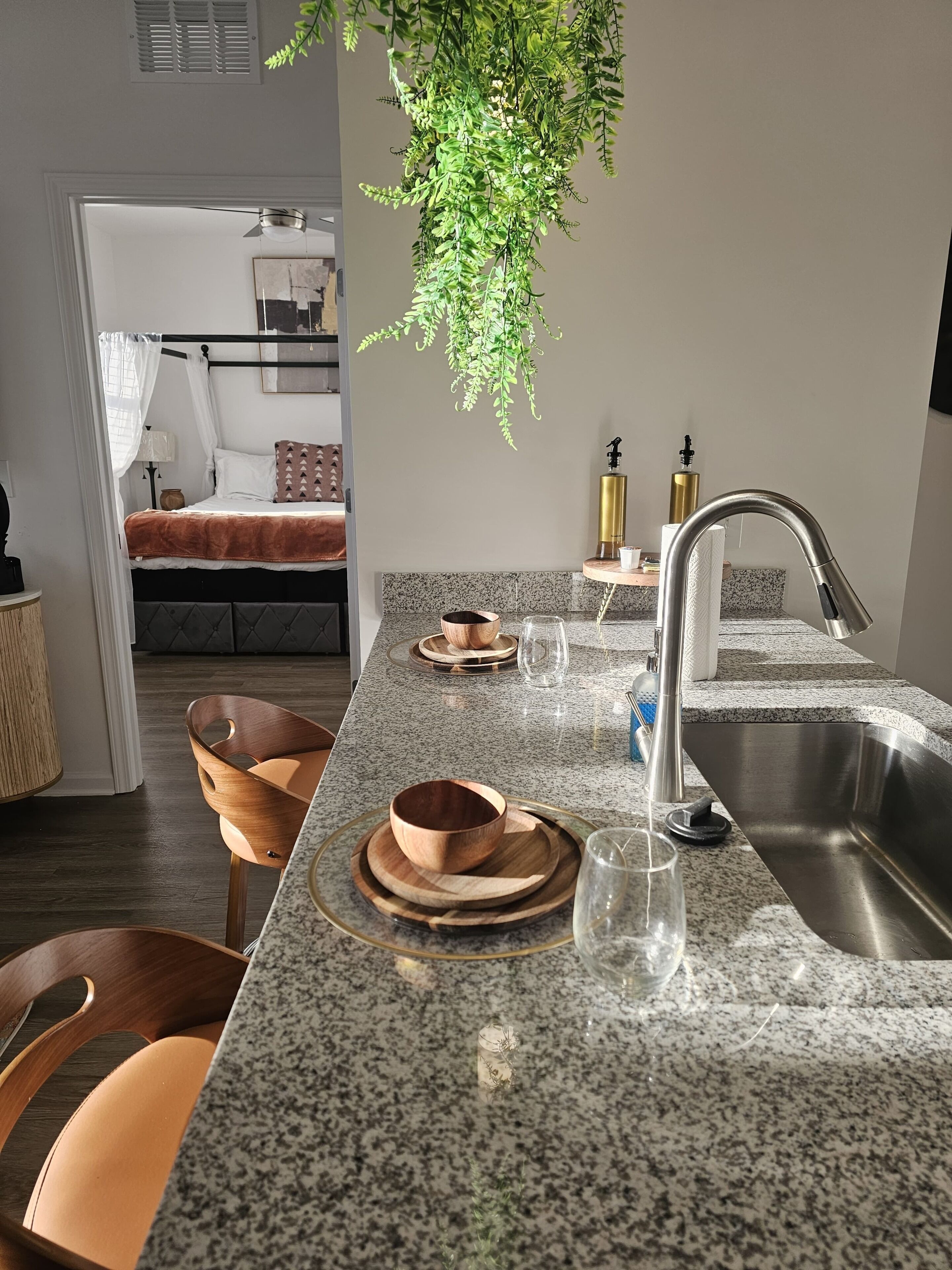 1 bedroom, in-room safe, iron/ironing board, WiFi