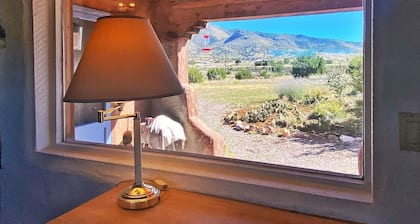 Marvelous 1-bedroom adobe casita with porch in Magdalena