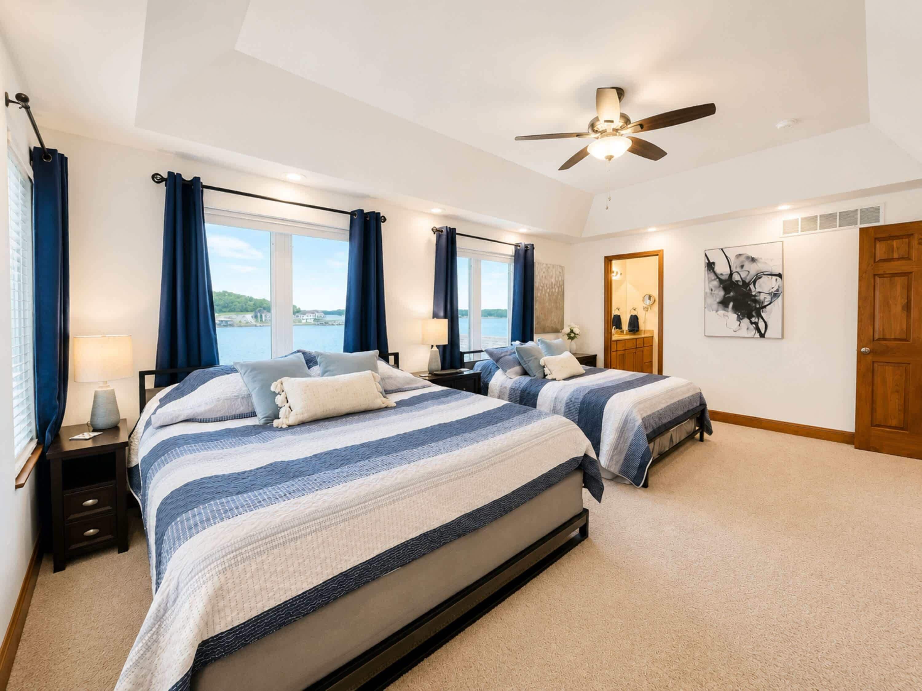 House, Multiple Beds (It's A Shore Thing) | 3 bedrooms, individually decorated, individually furnished, bed sheets