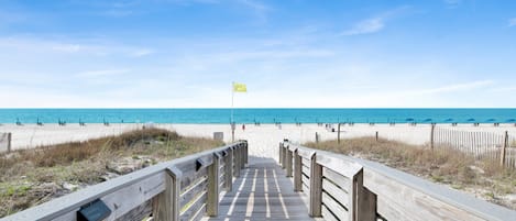 Beach nearby