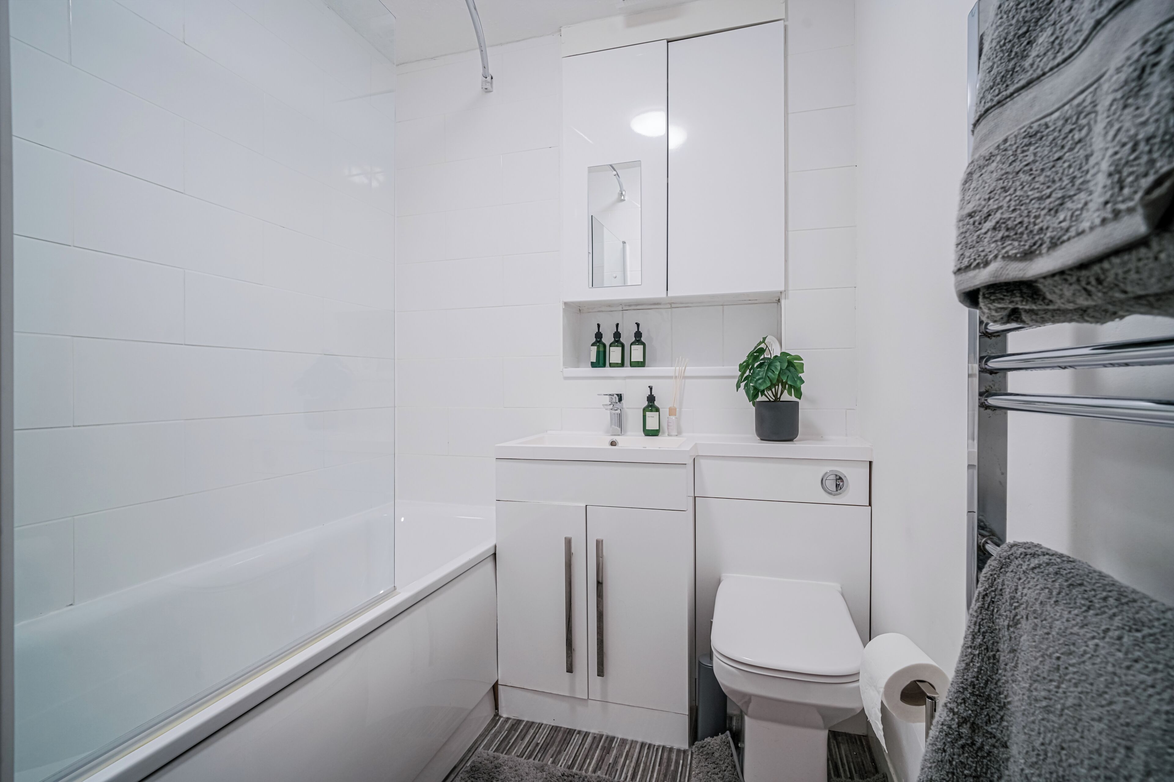 Apartment, Private Bathroom, Canal View | Bathroom | Free toiletries, soap, shampoo, toilet paper