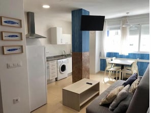 Living area - Pradomar I first line center (Peñíscola)