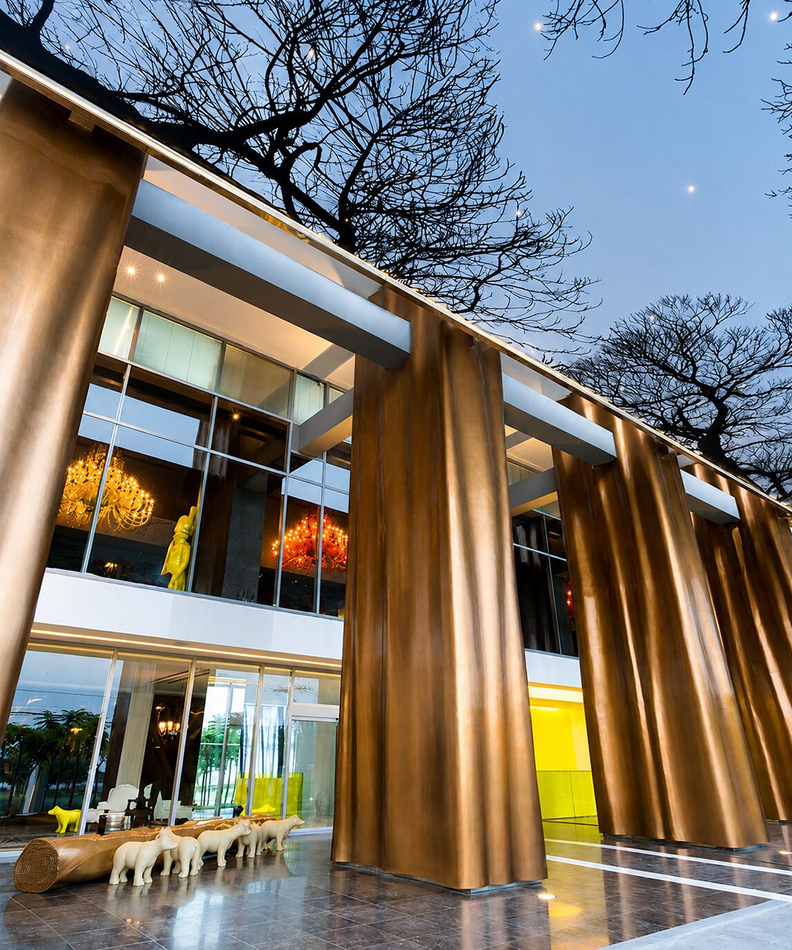 Bagian depan properti