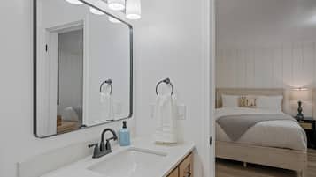 Soap, shampoo, toilet paper
