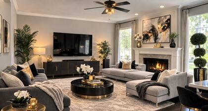 Spacious 5-bedroom house in lovely Missouri City with AC