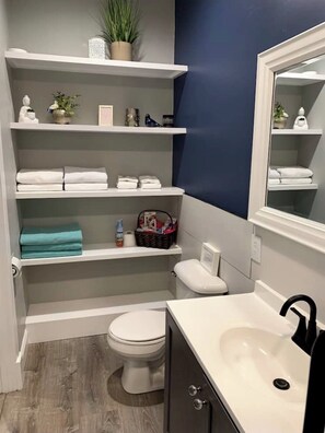 Bathroom - Peaceful 1-bedroom condo with AC in charming Grand Island (Grand Island)