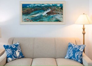 Living area - The Reef Ocean Resort (Vero Beach)