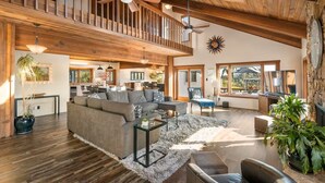 Living area - Luxury Forestville Ranch: Pool+Hot Tub+Fire Pit (Forestville)