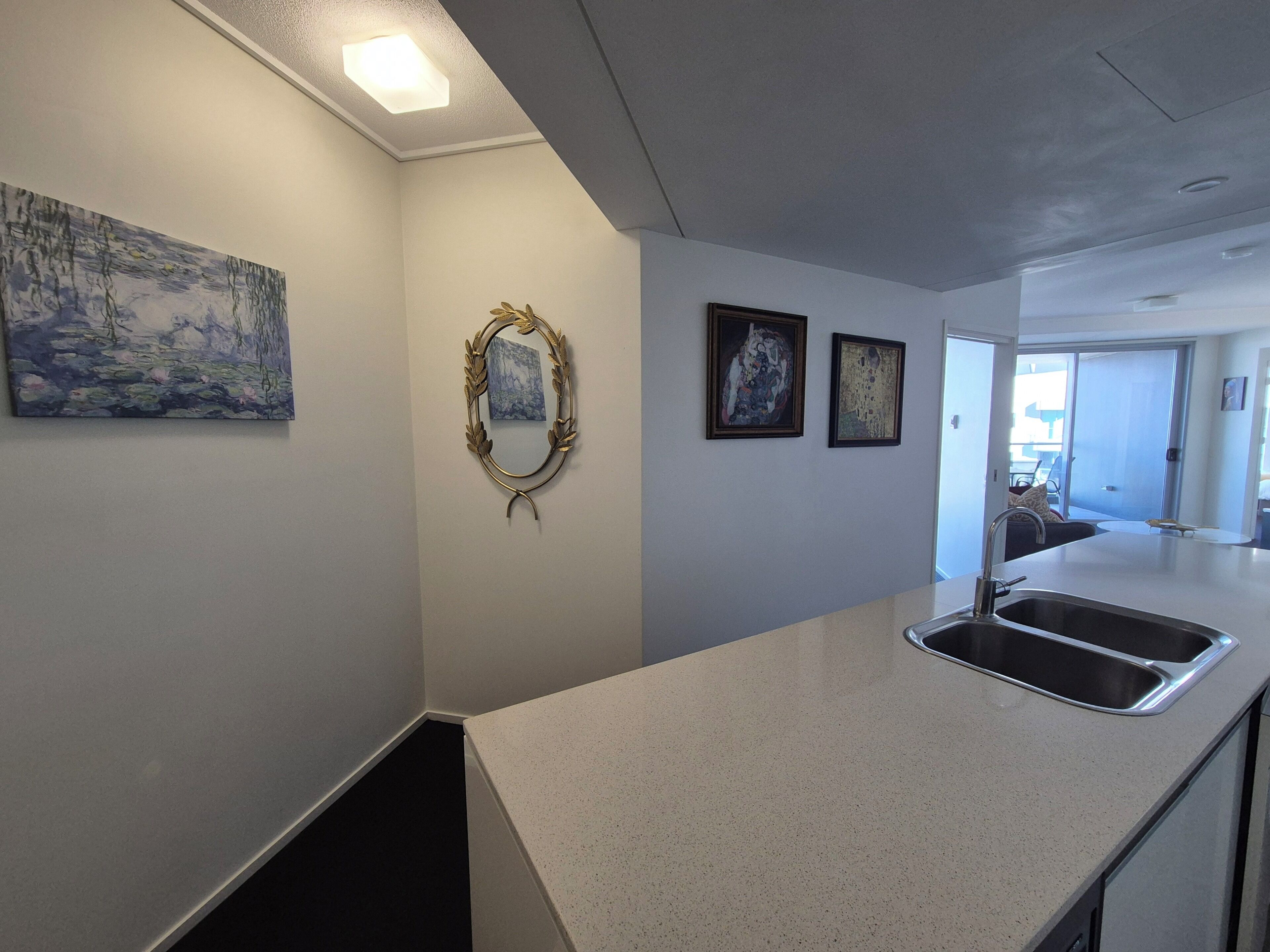 Departamento Deluxe, vista al río | Cocina privada