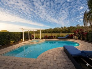 Pool - Spacious 7-bedroom estate in exclusive Reunion resort (Kissimmee)