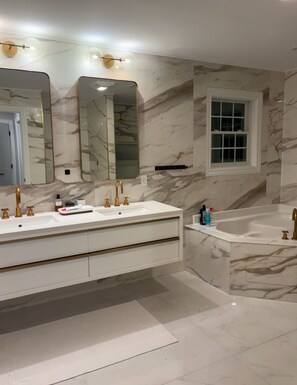 Bathroom - Hamptons Retreat Pool Oasis Modern House (Hampton Bays)