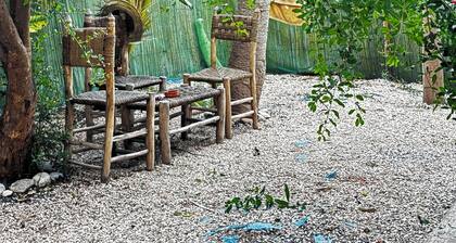 Garden view Double Room• 3Min walk to Banana Beach Tamraght .