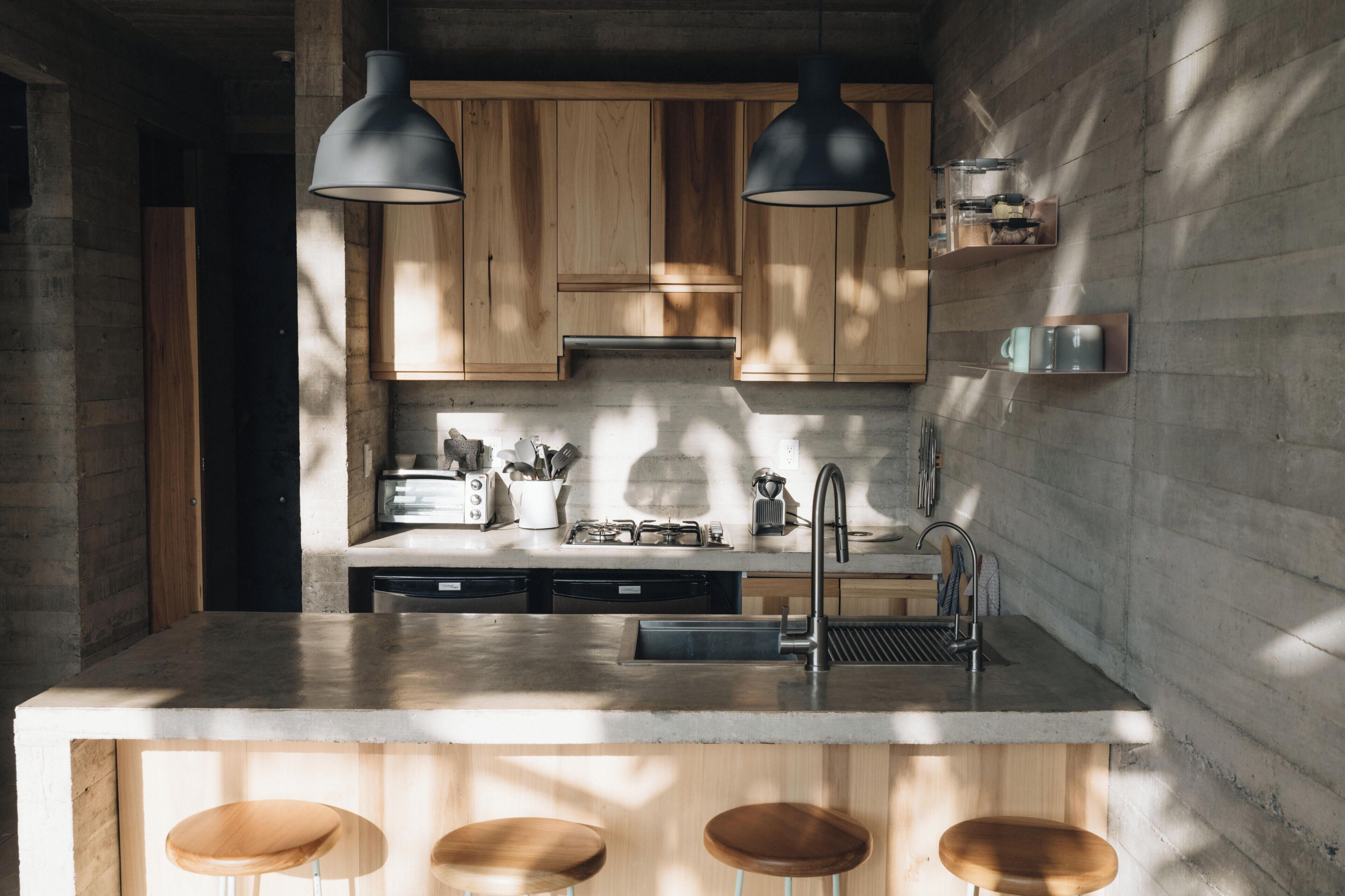 Bungalow de lujo, vista al jardín | Cocina privada | Cafetera de espresso y tetera eléctrica 