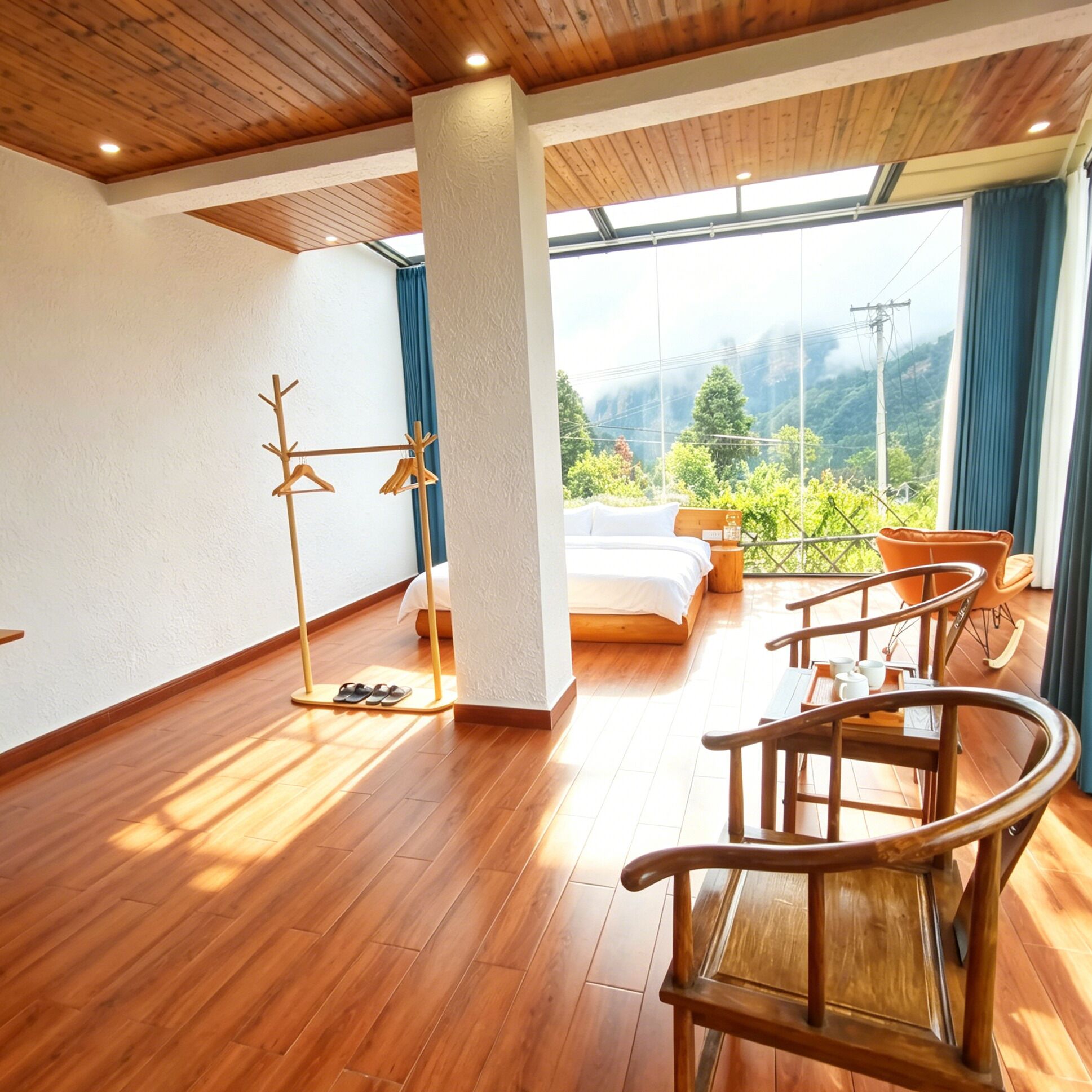 Quarto superior, vista para a colina | Wi-Fi de cortesia