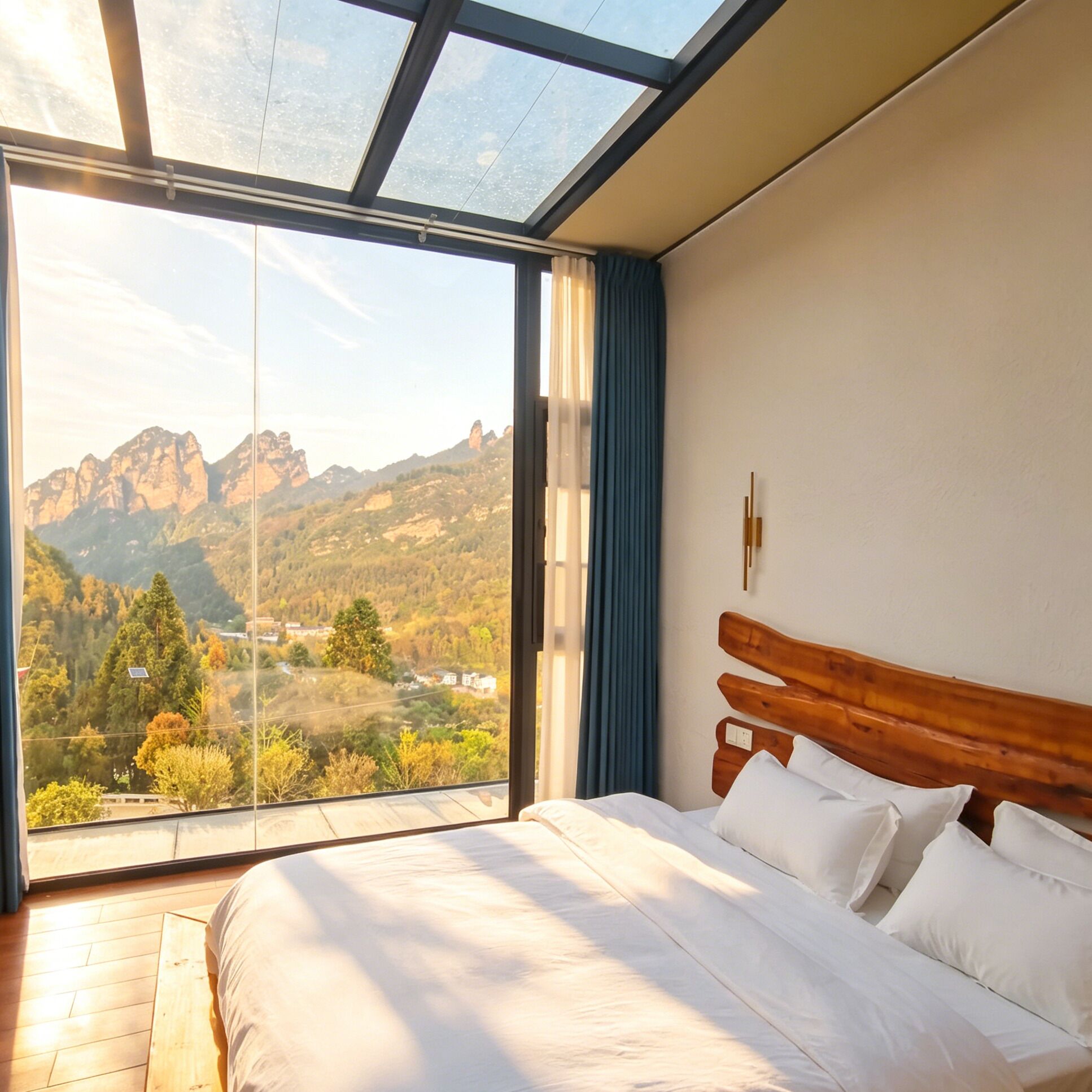 Quarto casal com design assinado | Wi-Fi de cortesia