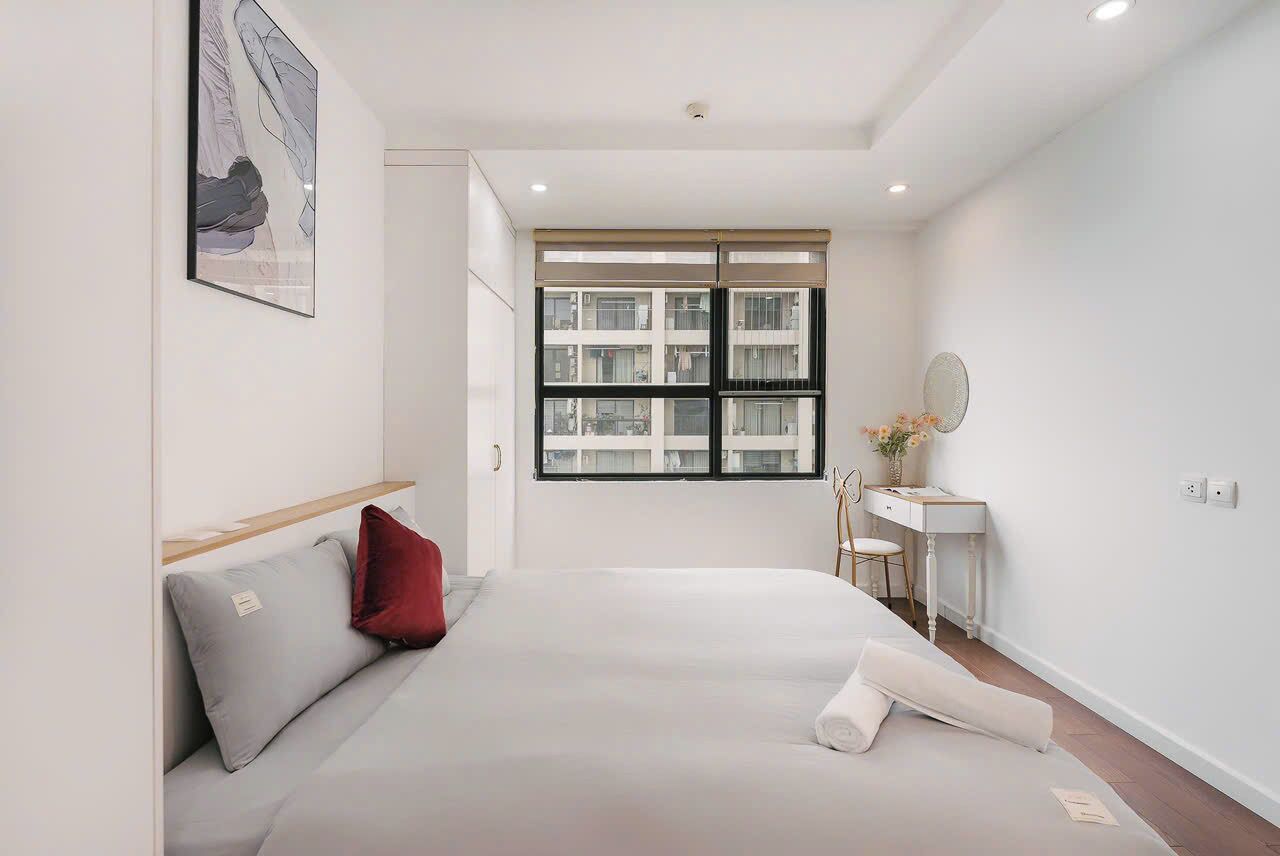 Business Apartment, 2 Bedrooms, City View, Tower | Desk, blackout curtains, iron/ironing board, free WiFi