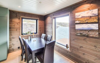Stunning home in Borgund with sauna
