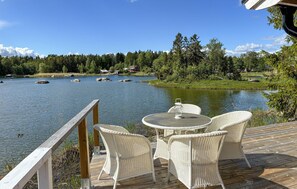 Outdoor dining - Cozy home in Axmar with sauna (Axmar)