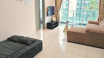Apartemen Junior, pemandangan kebun | Area keluarga