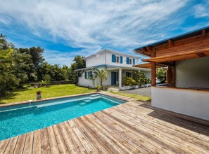 Pool - Villa with private pool and outdoor kitchen for 8 people (Saint-André)