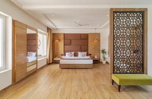 Family Room, Balcony, Courtyard View | In-room safe, blackout drapes, iron/ironing board, free WiFi - Rudra Imperial Resort (Sitapur)
