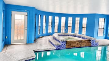 Piscine couverte, piscine chauffée