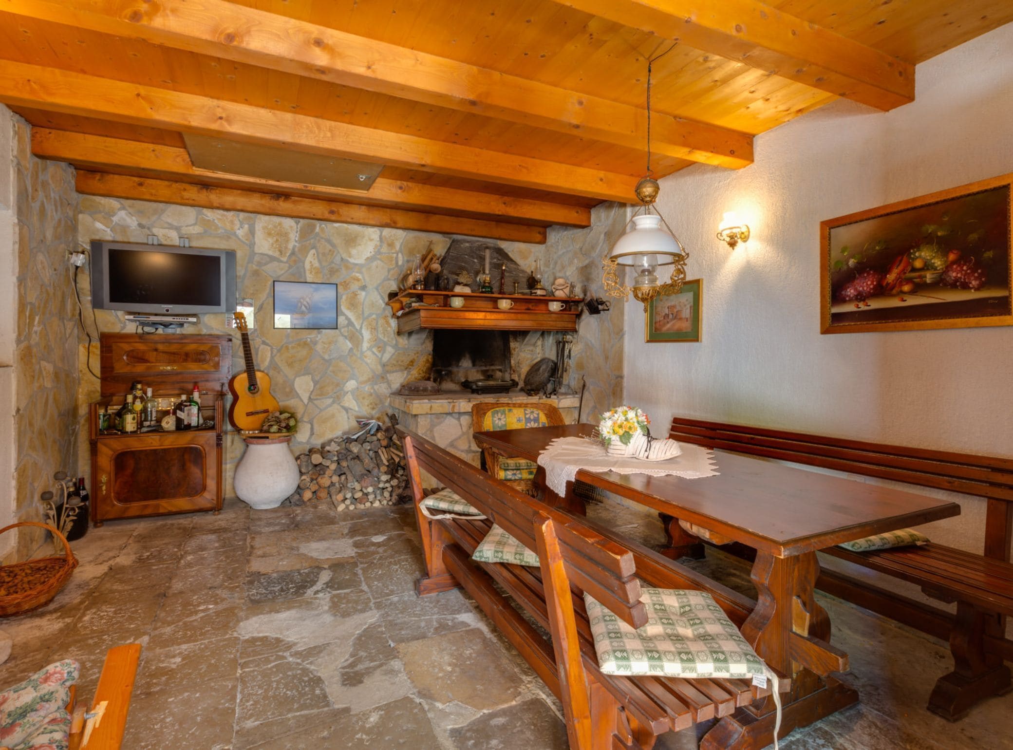 Maison (Holiday Home with Sea View) | Foyer