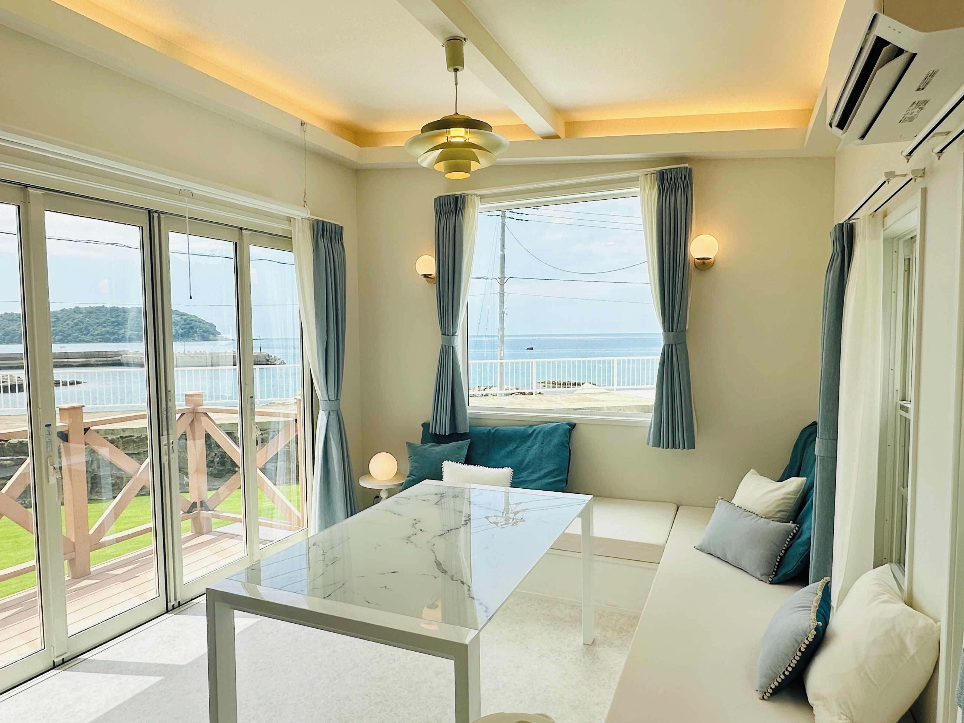 Deluxe Villa, Non Smoking, Sea View | WiFi (free), bed sheets