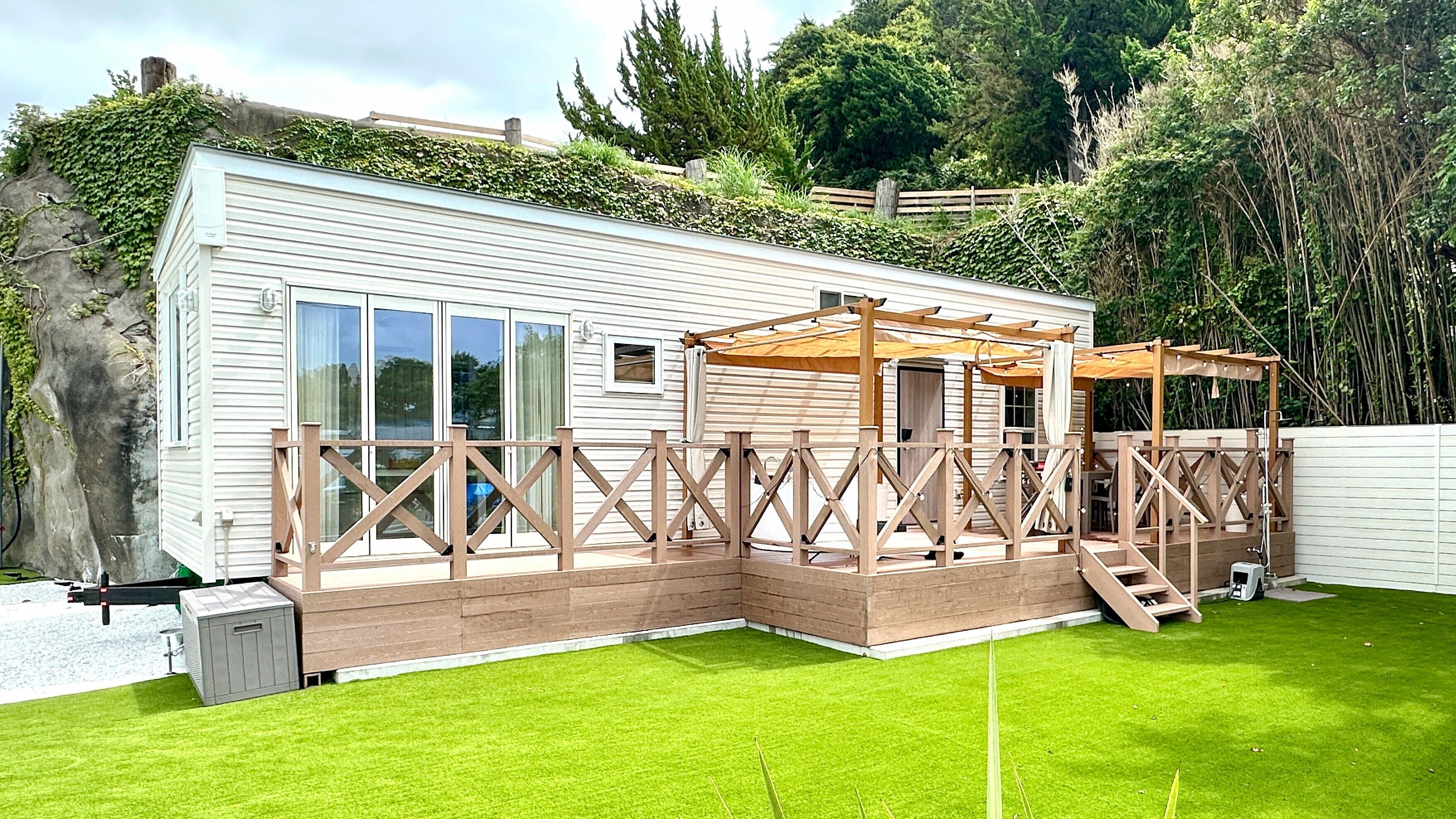  LAGUNA (Max 5 Guests, Recommended for 4): Barrel Sauna · Jet Bath · BBQ Grill, Non Smoking | Free WiFi, bed sheets