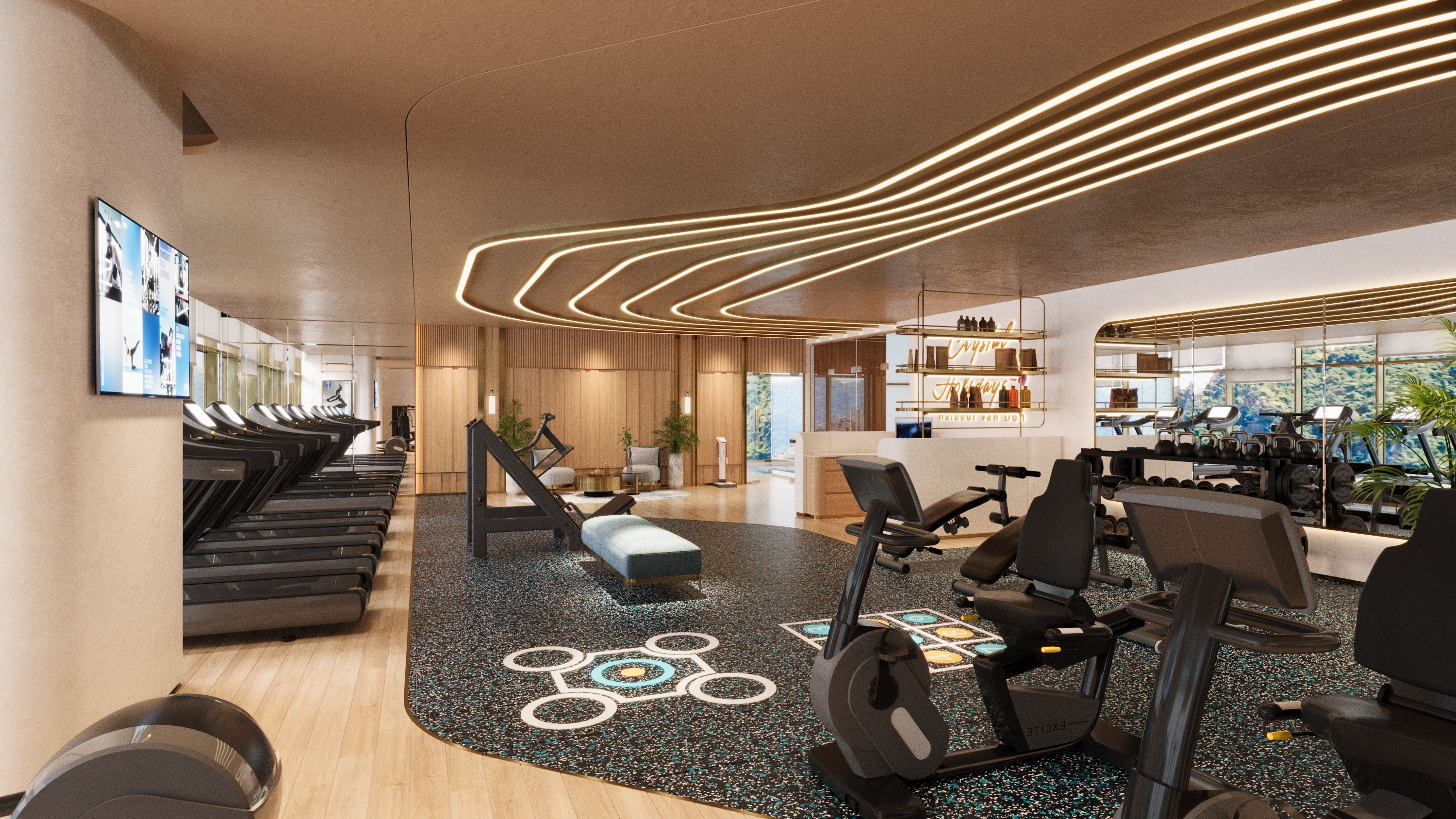 Sala de fitness