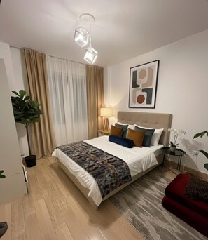 2 bedrooms, iron/ironing board, WiFi - Modern 2-Bedroom Apartment with Private Building Pool - ST4 (Giza)