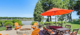 Maumee River Retreat! Apt w/ Fire Pit + Patio