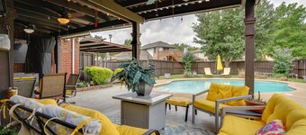 Luxury Studio with Pool | Near DFW & AT&T Stadium