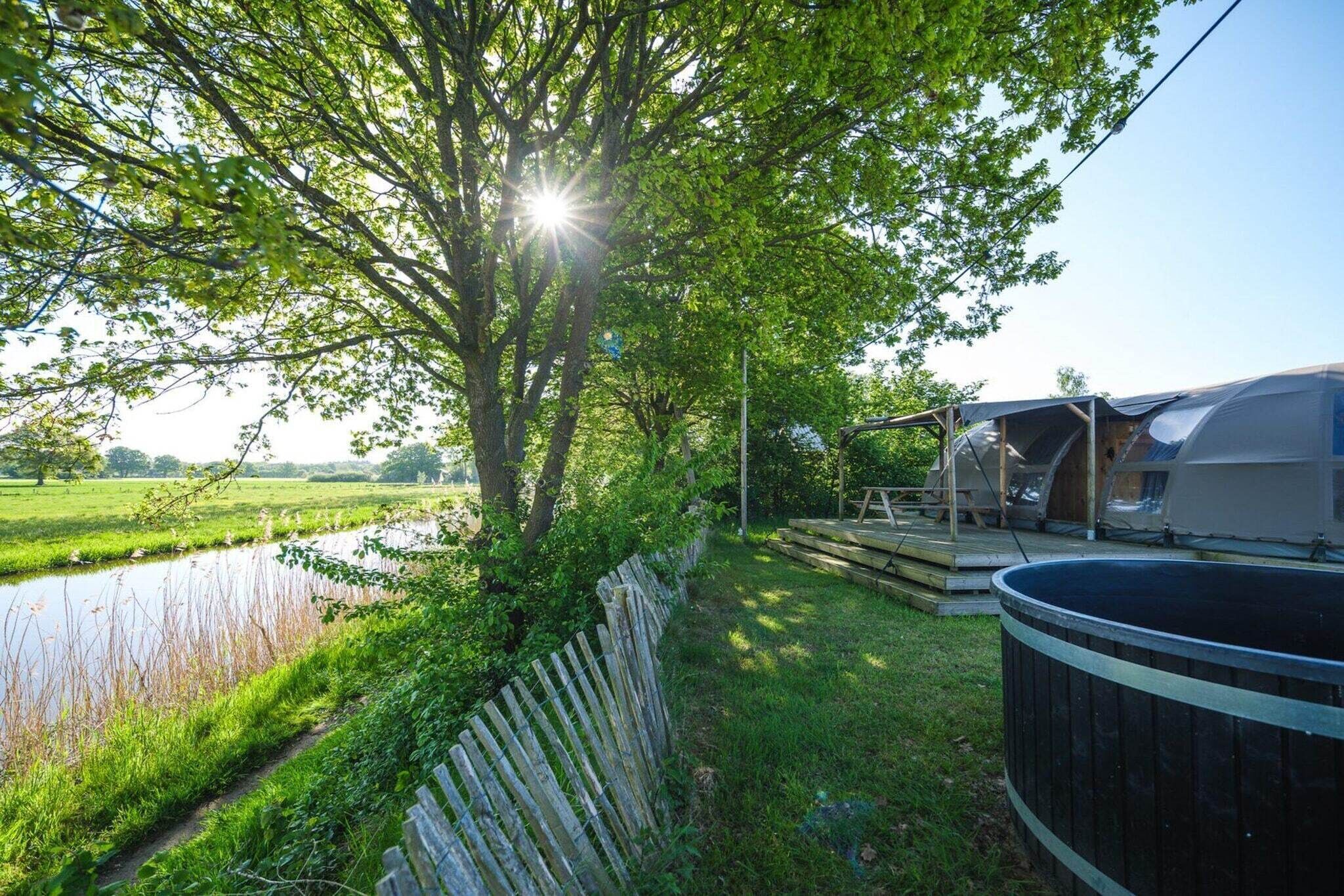 Overnatningsstedets område