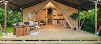 Premium Safari Tent with Extra-Large Terrace