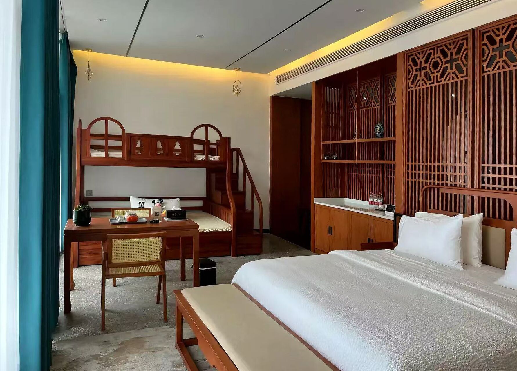 Family Twin Room, Multiple Beds, Terrace, Hill View