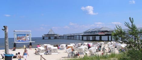 On the beach