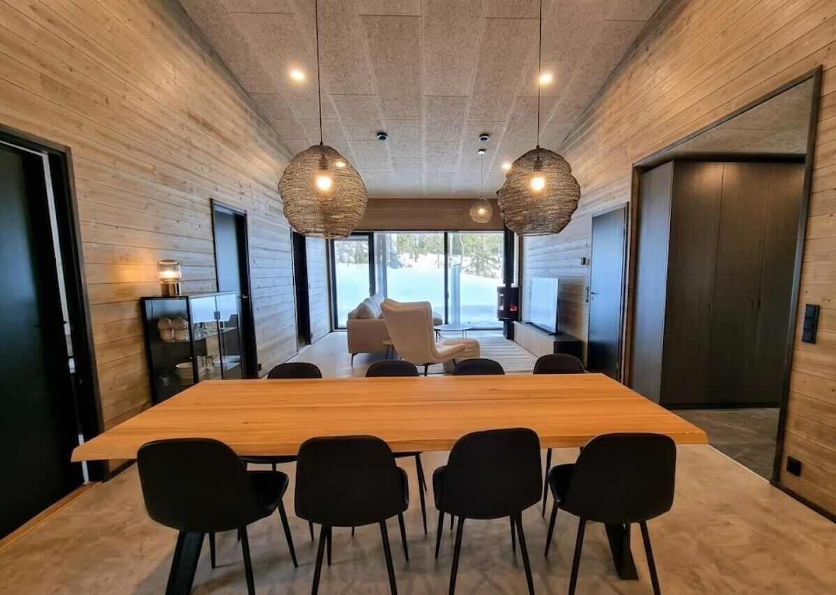 Superior-Villa, 4 Schlafzimmer, Sauna, Hanglage | Speisen