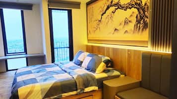 Appartement Confort, balcon, vue ville | Wi-Fi gratuit