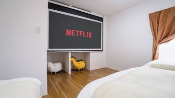 Free WiFi, bed sheets