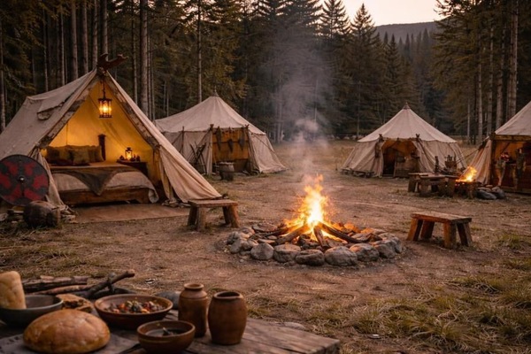 Basic Tent, Mountain View | Property grounds