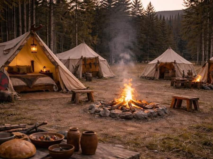 Basic Tent, Mountain View | Property grounds