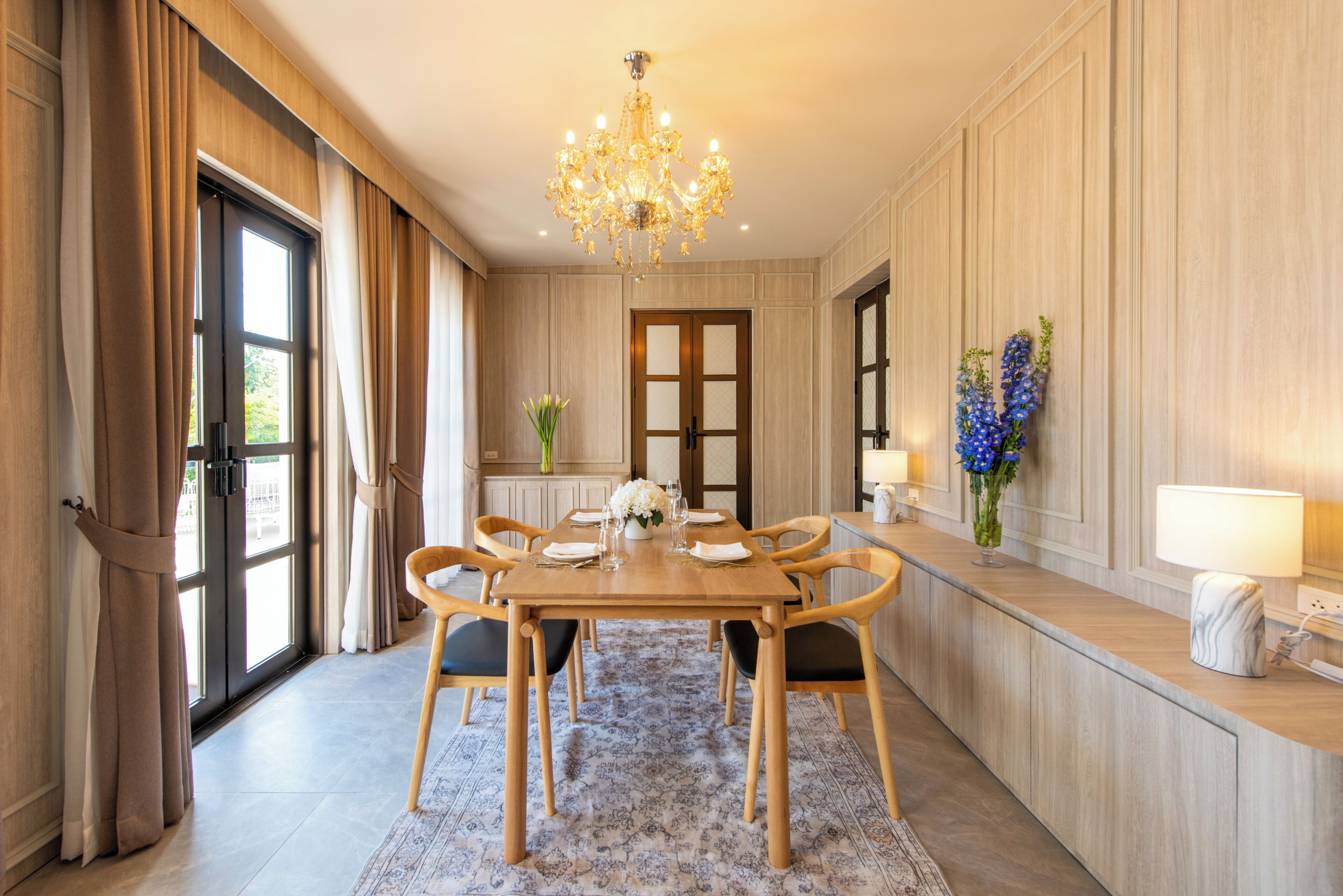 Three Bedroom Villa | 迷你吧、客房内保险箱、免费 WiFi、床单
