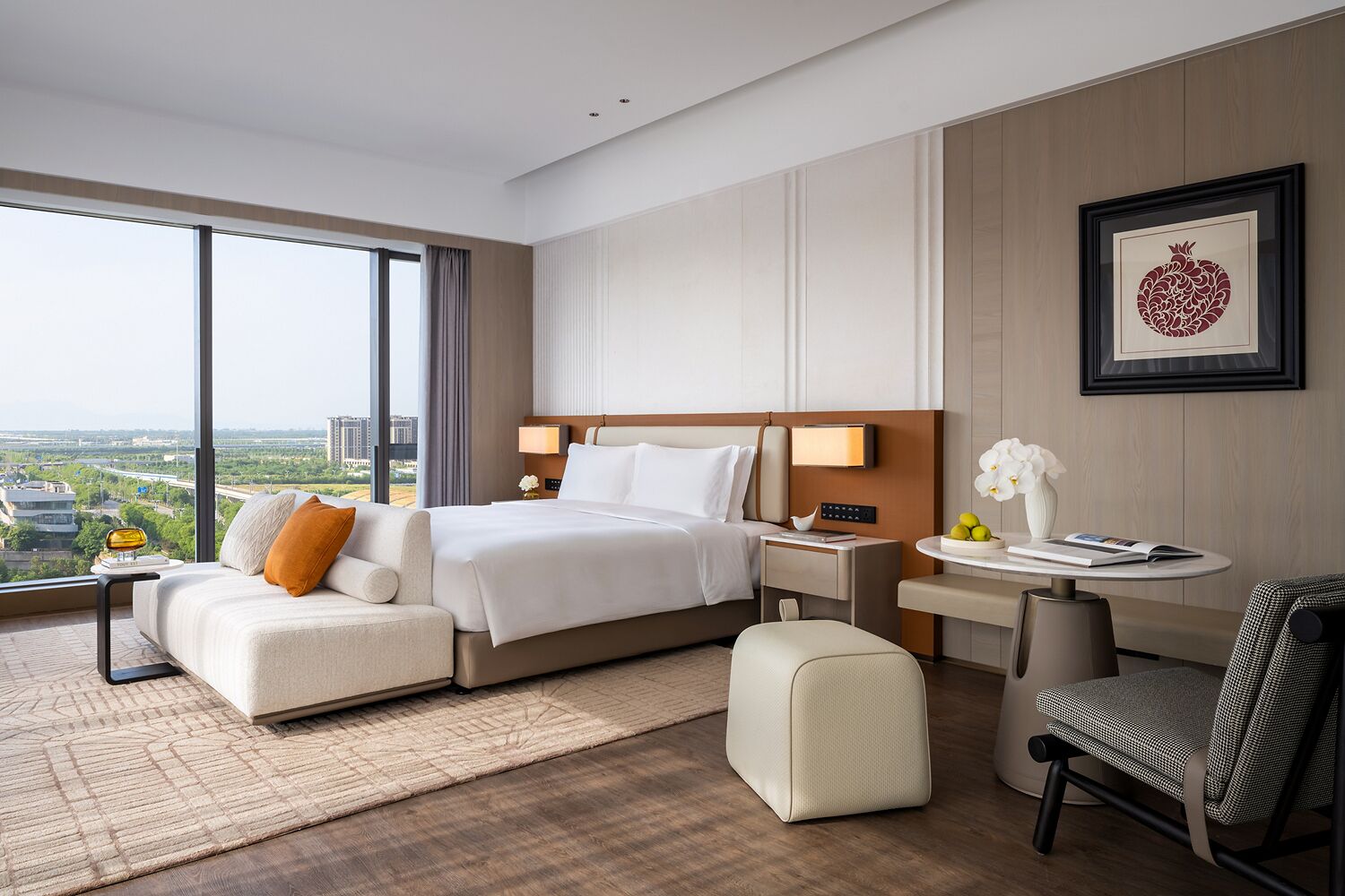 Executive kamer, 1 kingsize bed (King) | Een minibar, een kluis op de kamer, een bureau, een laptopwerkplek
