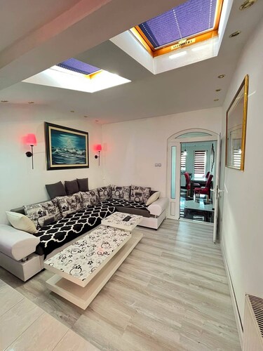 2-bedroom 1-living room apartment in beautiful area with AC near the Belgrade.