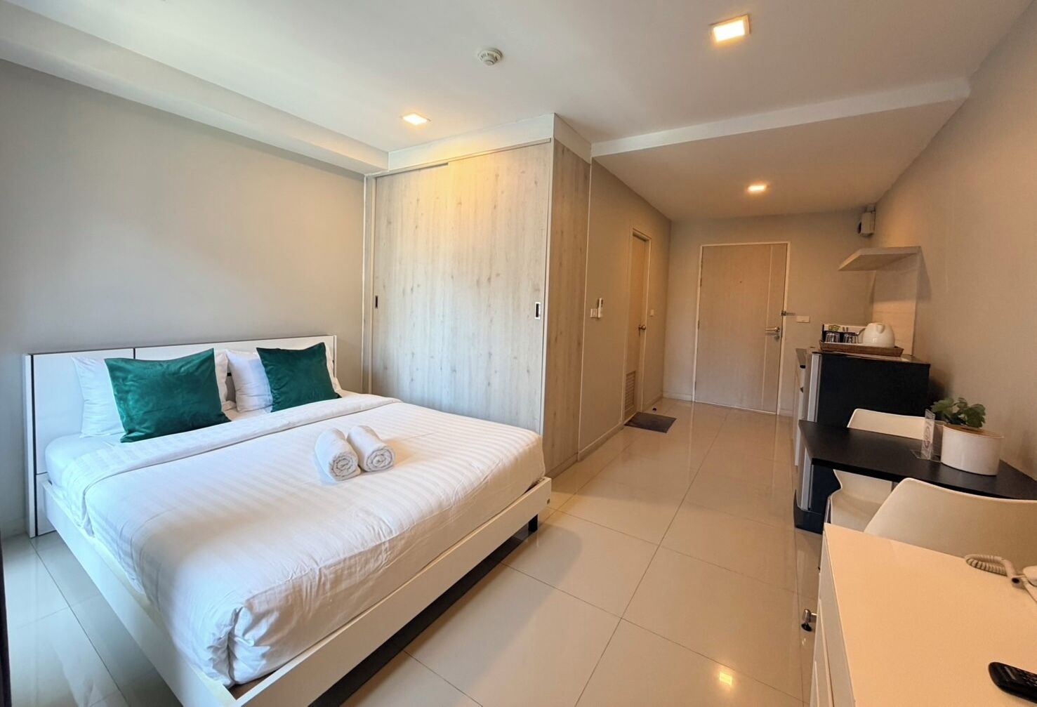 Studiolejlighed - 1 queensize-seng | Gratis Wi-Fi