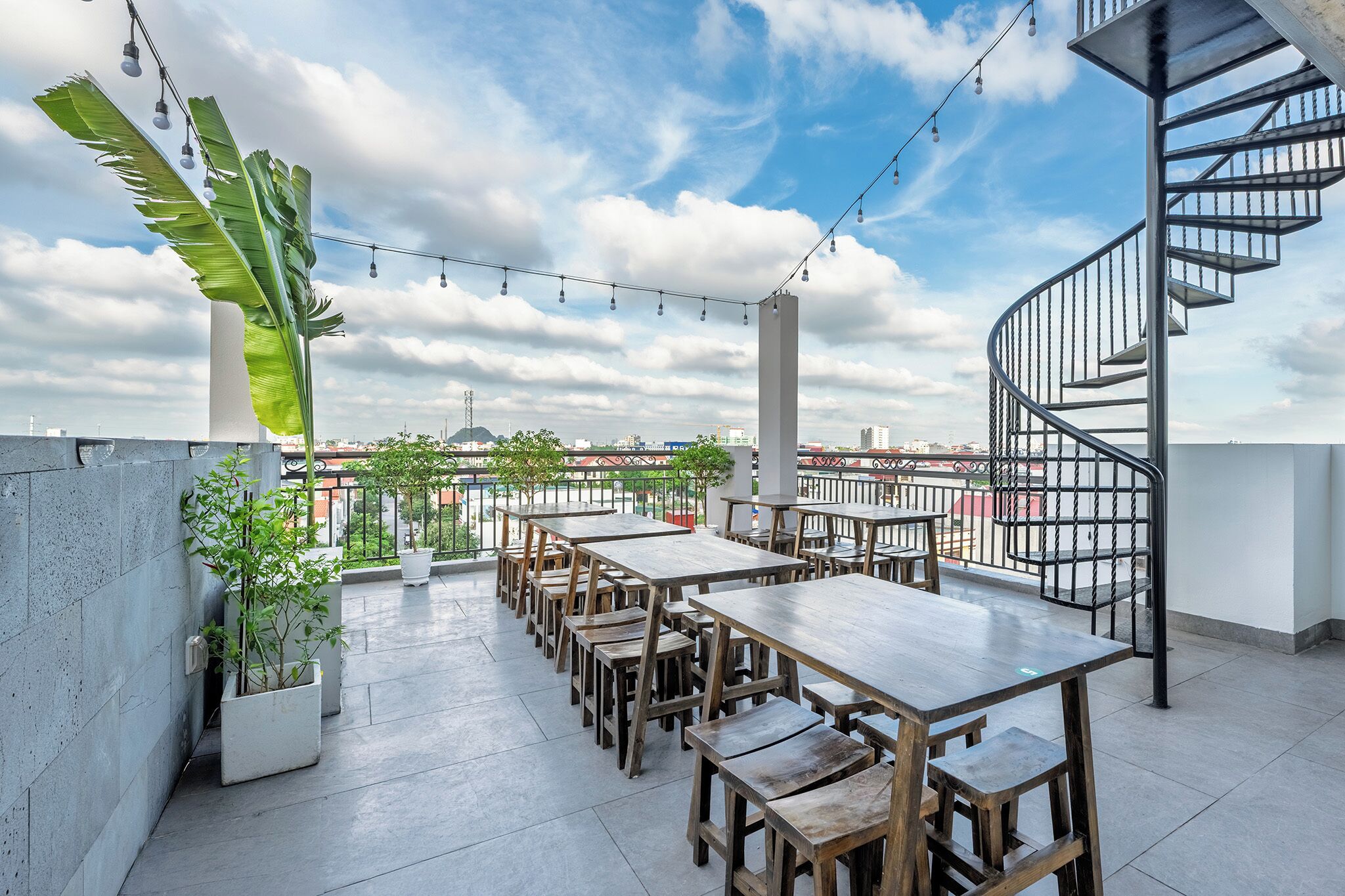 Rooftop terrace